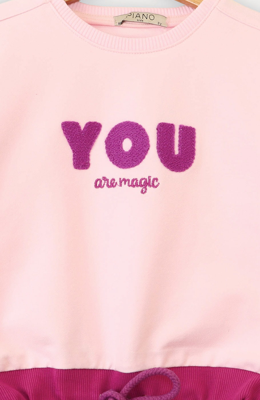 بلوز دورس دمپا کشباف گت دار (ست با کد 10290)