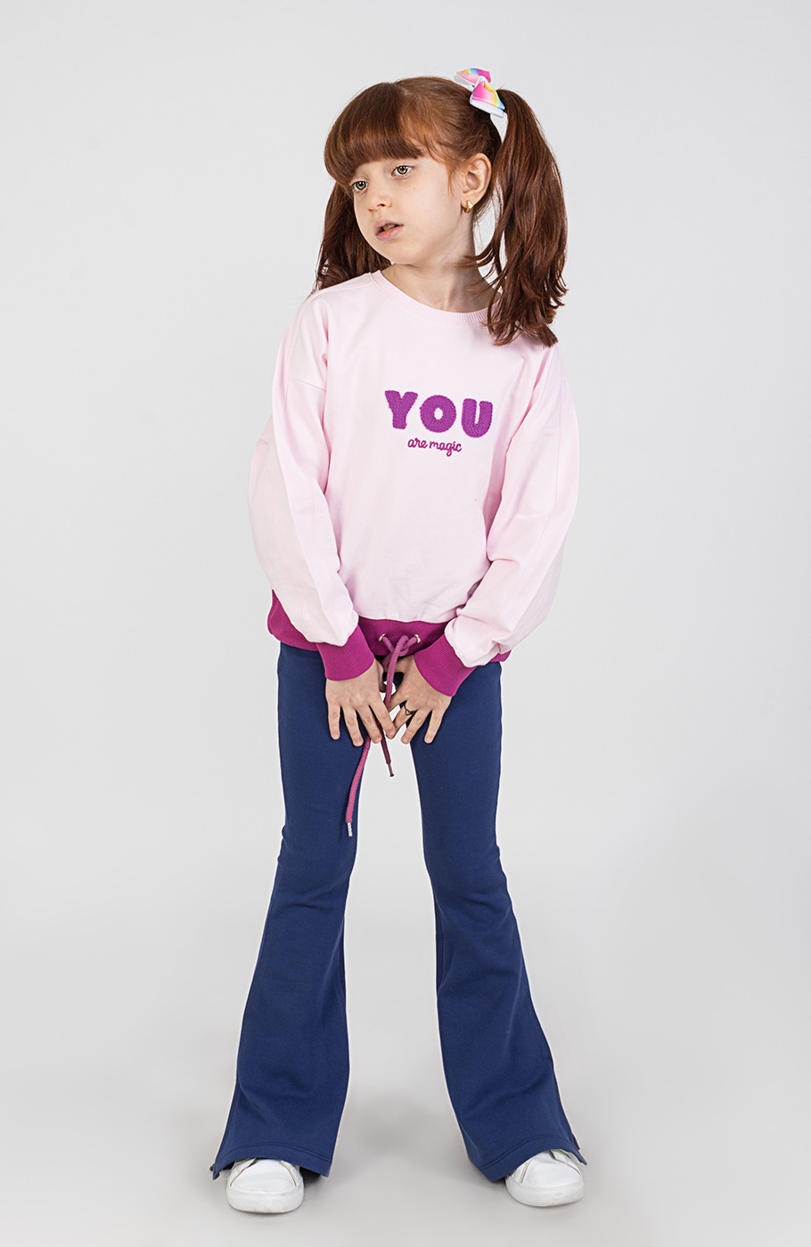 بلوز دورس دمپا کشباف گت دار (ست با کد 10290)