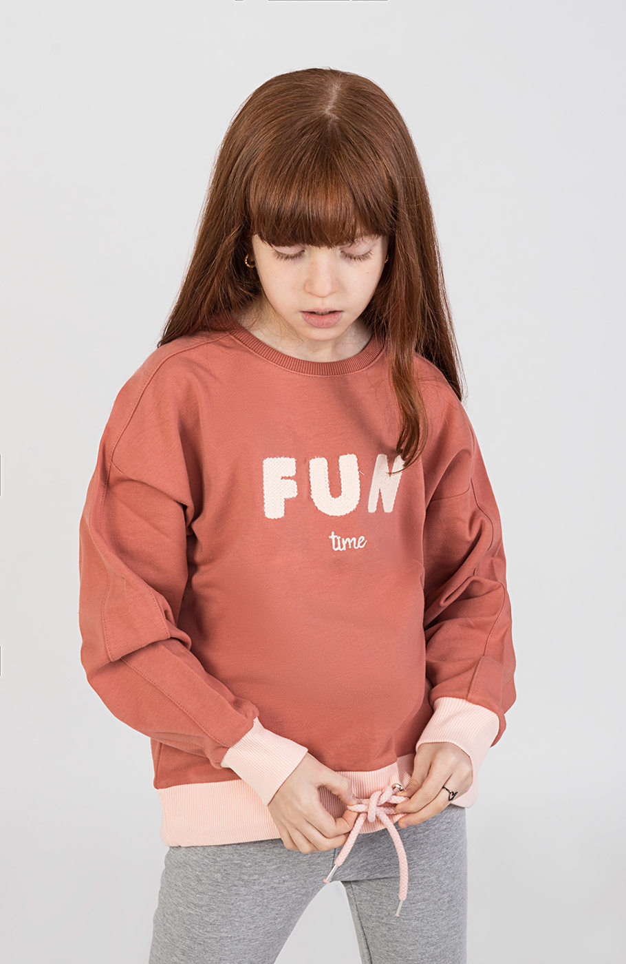 بلوز دورس دمپا کشباف گت دار (ست با کد 10291)