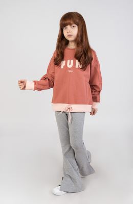 بلوز دورس دمپا کشباف گت دار (ست با کد 10291)