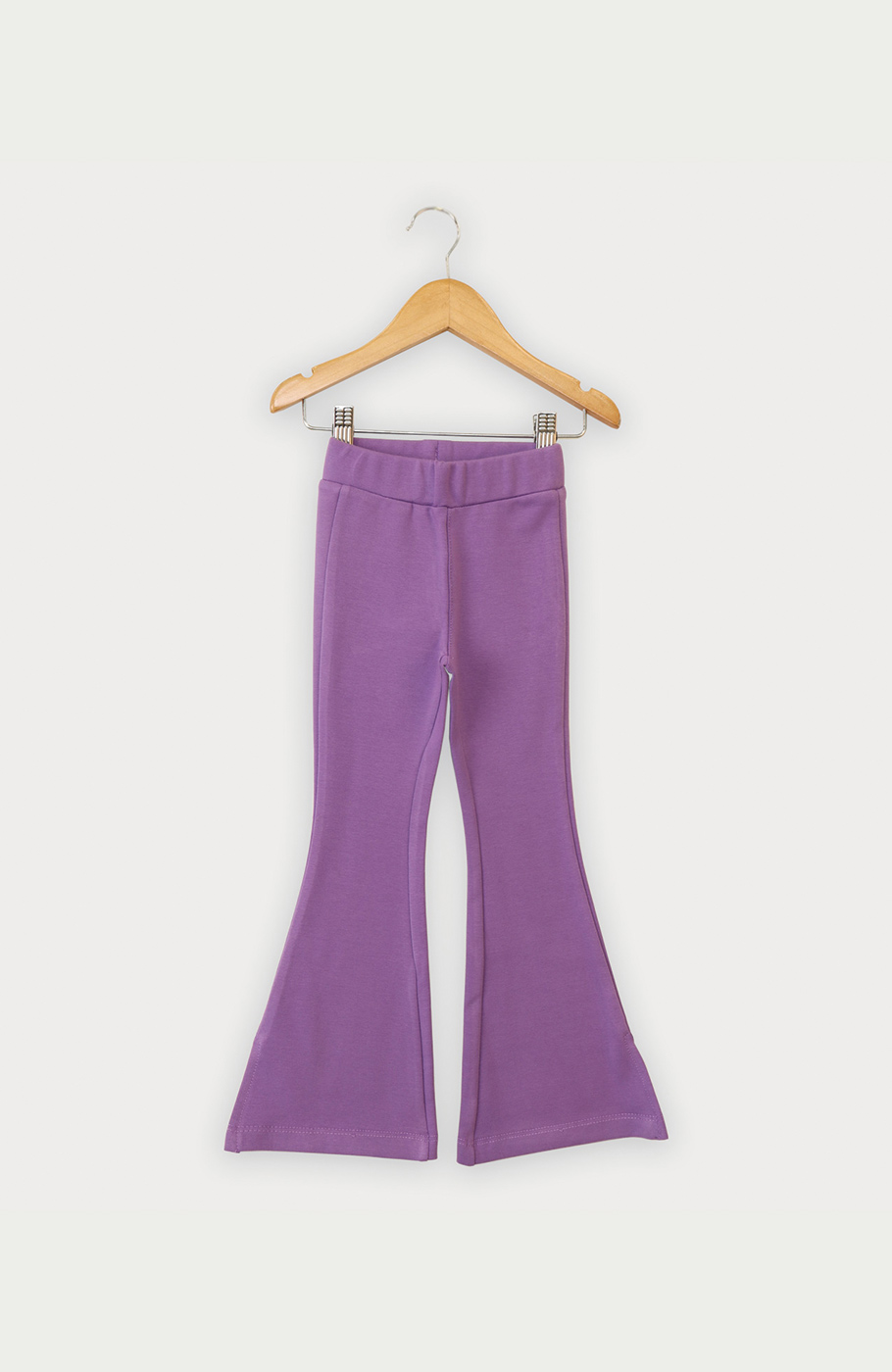 شلوار فاینریب دمپا گشاد پهلو چاک دار(ست با 10289)