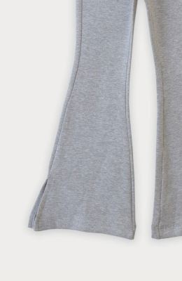 شلوار فاینریب دمپا گشاد پهلو چاک دار(ست با 10289)