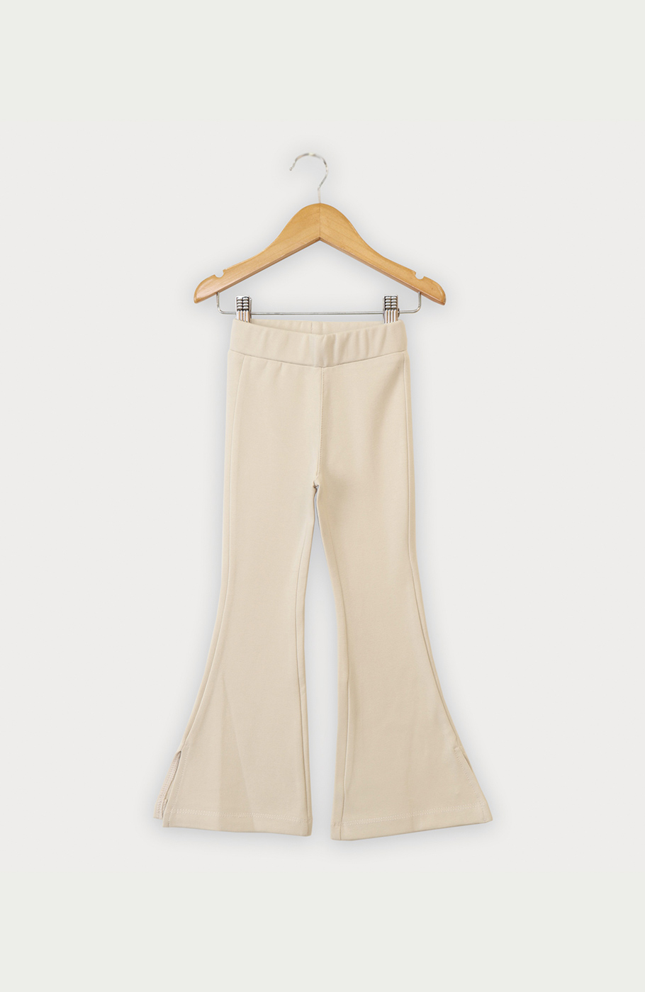 شلوار فاینریب دمپا گشاد پهلو چاک دار (ست با 10288)