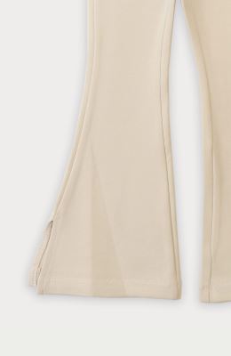 شلوار فاینریب دمپا گشاد پهلو چاک دار (ست با 10288)