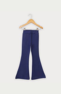 شلوار فاینریب دمپا گشاد پهلو چاک دار(ست با 10289)