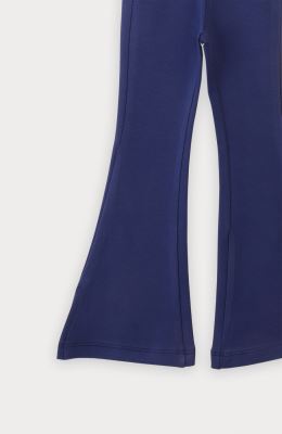 شلوار فاینریب دمپا گشاد پهلو چاک دار(ست با 10289)