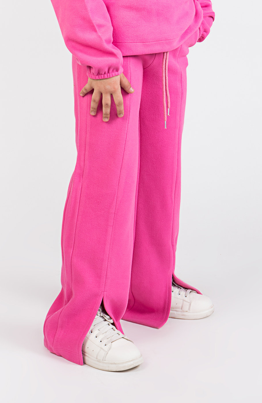 شلوار پلار بوت کات چاک دار (ست با کد 10302)