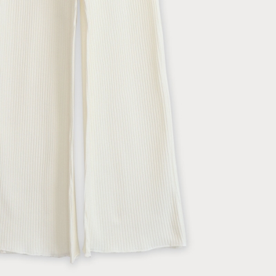 شلوار پنبه لایکرا سوزن خالی دمپا ژور (ست با 10305)