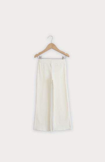 شلوار پنبه لایکرا سوزن خالی دمپا ژور (ست با 10307)