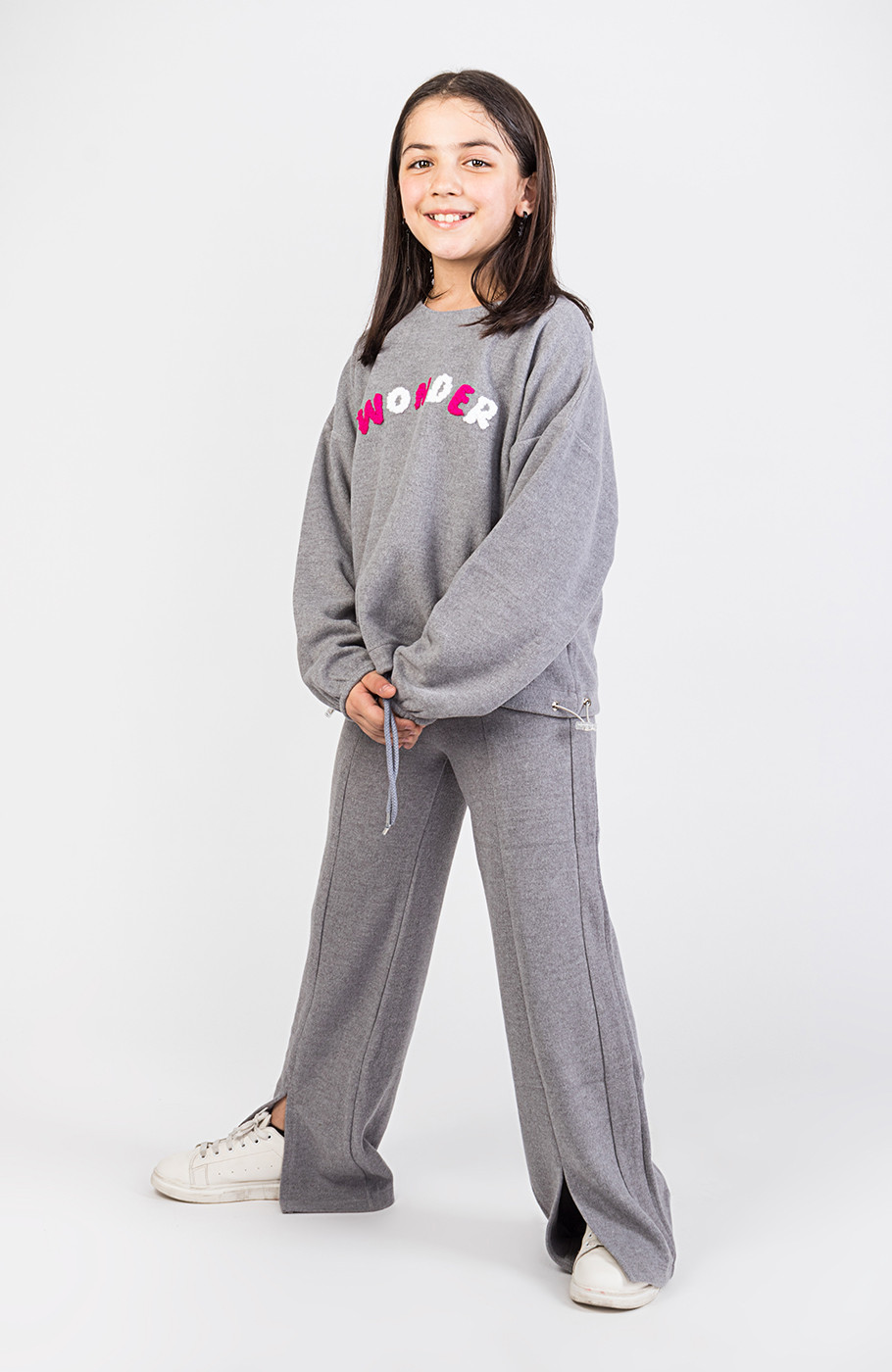 بلوز پلار دمپا گت دار (ست با کد 10303)