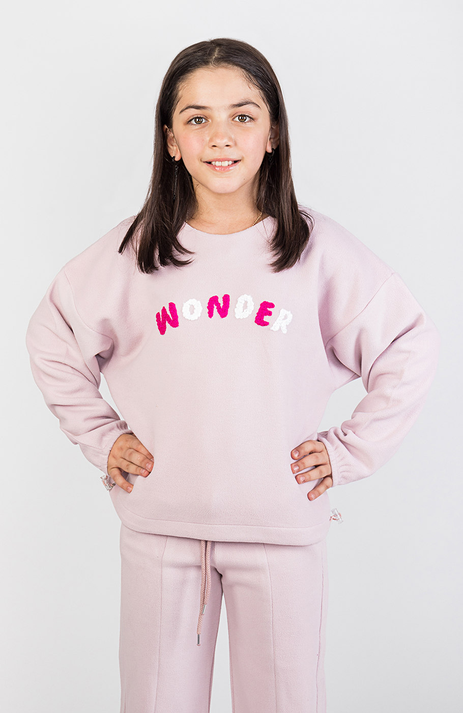 بلوز پلار دمپا گت دار (ست با کد 10303)