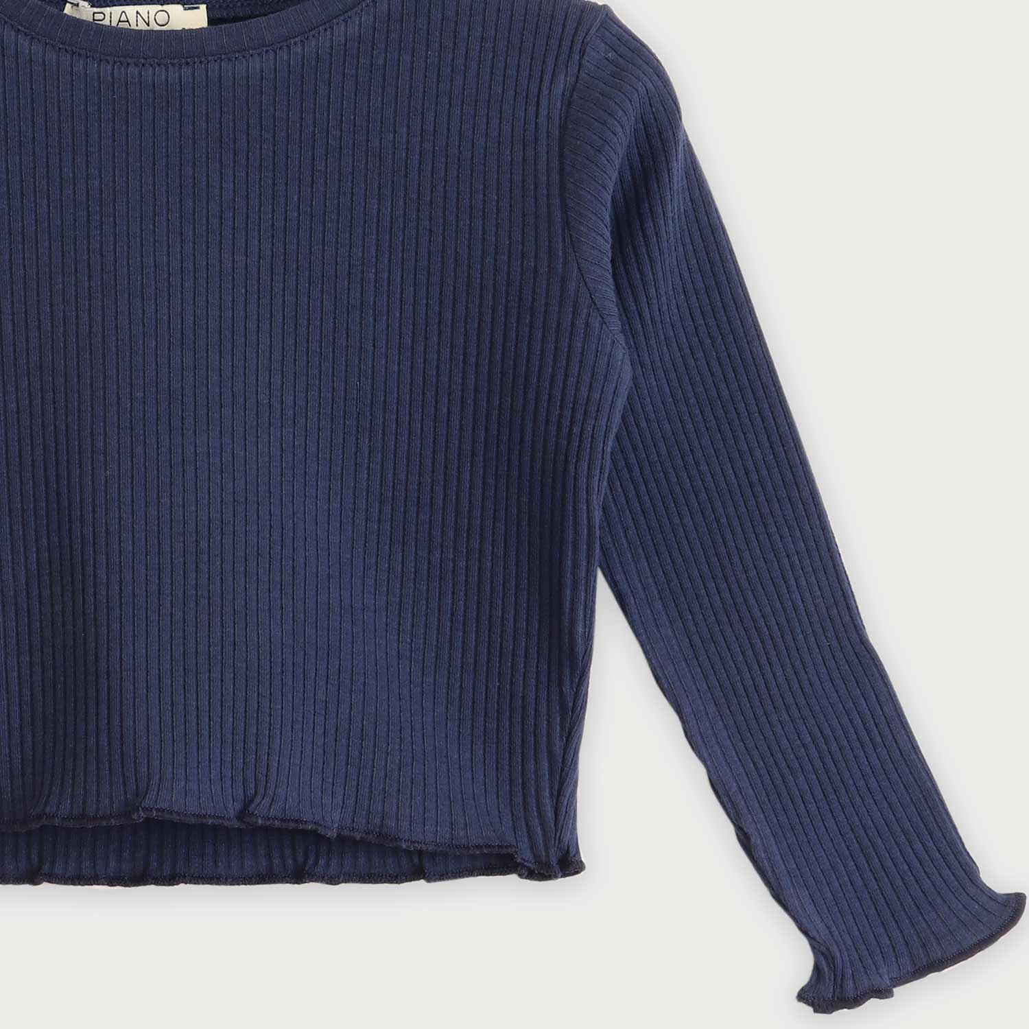 بلوز نیم تنه پنبه لایکرا سوزن خالی (ست با 10308)