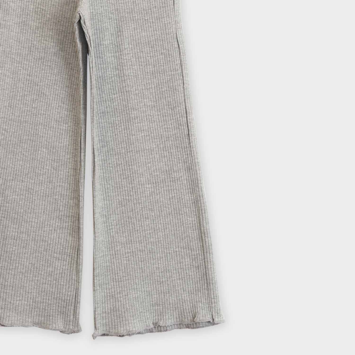 شلوار پنبه لایکرا سوزن خالی دمپا ژور (ست با 10305)