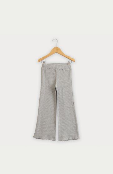 شلوار پنبه لایکرا سوزن خالی دمپا ژور (ست با 10305)