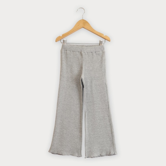 شلوار پنبه لایکرا سوزن خالی دمپا ژور (ست با 10307)