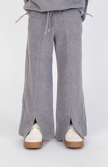 شلوار پلار بوت کات چاک دار (ست با کد 10300)