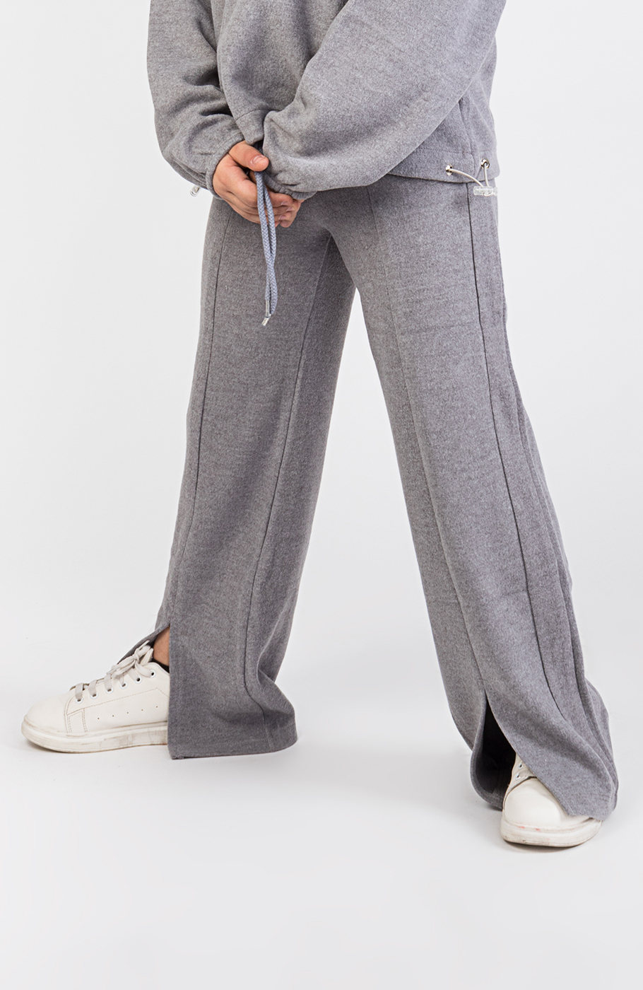 شلوار پلار بوت کات چاک دار (ست با کد 10302)