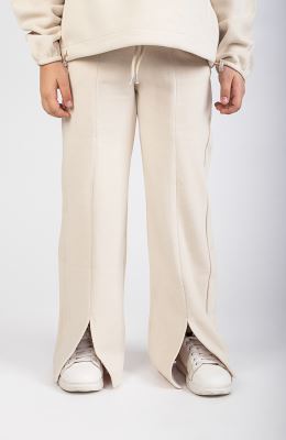 شلوار پلار بوت کات چاک دار (ست با کد 10302)