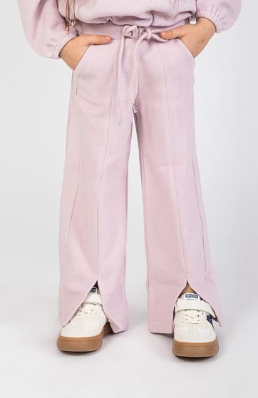 شلوار پلار بوت کات چاک دار (ست با کد 10300)