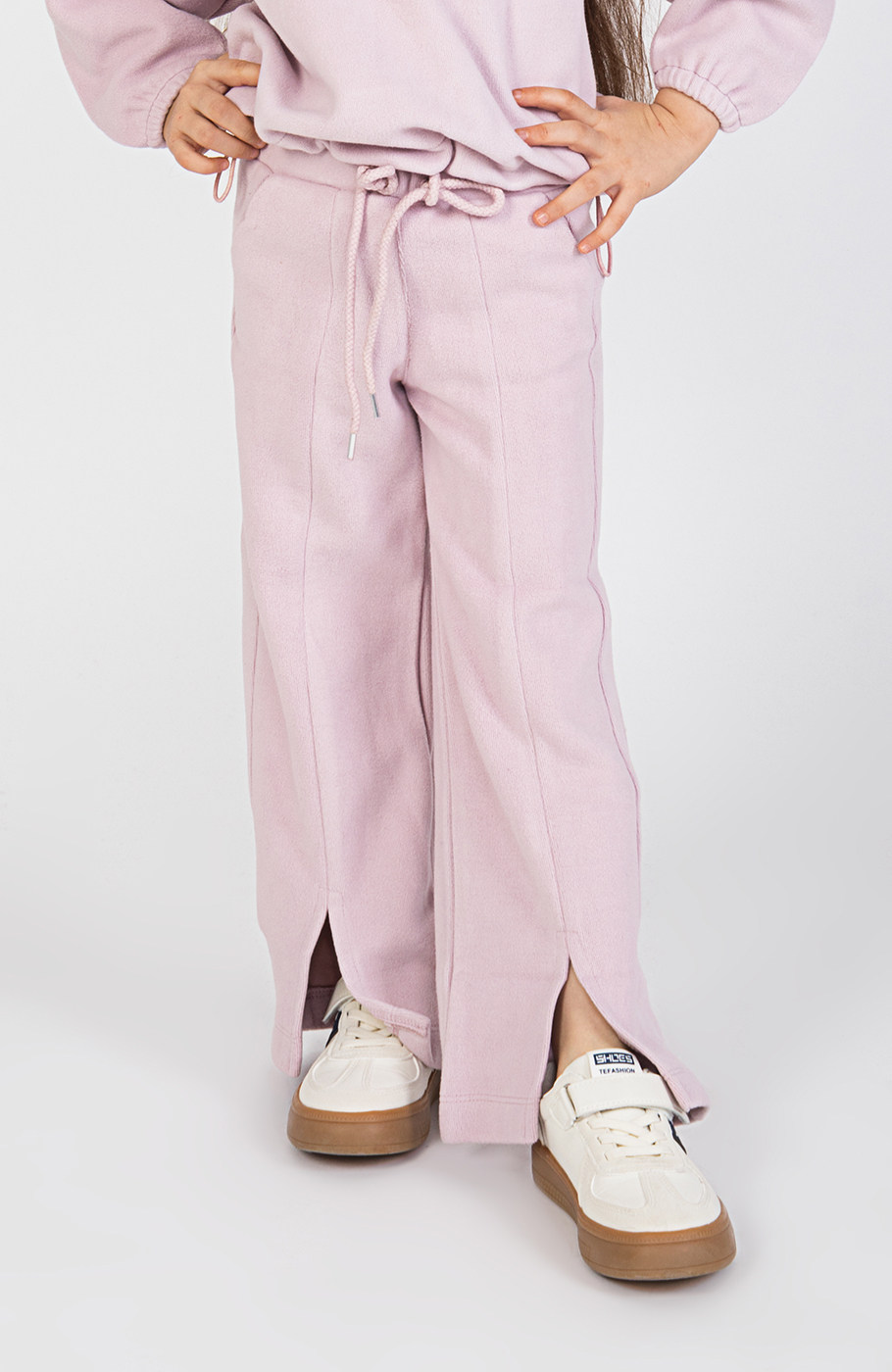 شلوار پلار بوت کات چاک دار (ست با کد 10300)