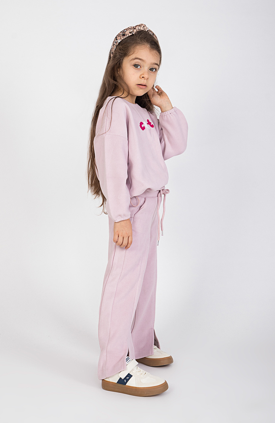 شلوار پلار بوت کات چاک دار (ست با کد 10300)