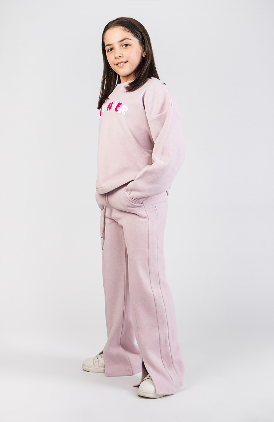 شلوار پلار بوت کات چاک دار (ست با کد 10302)