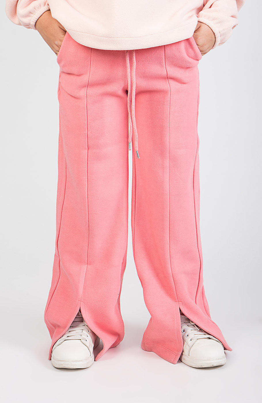 شلوار پلار بوت کات چاک دار (ست با کد 10302)