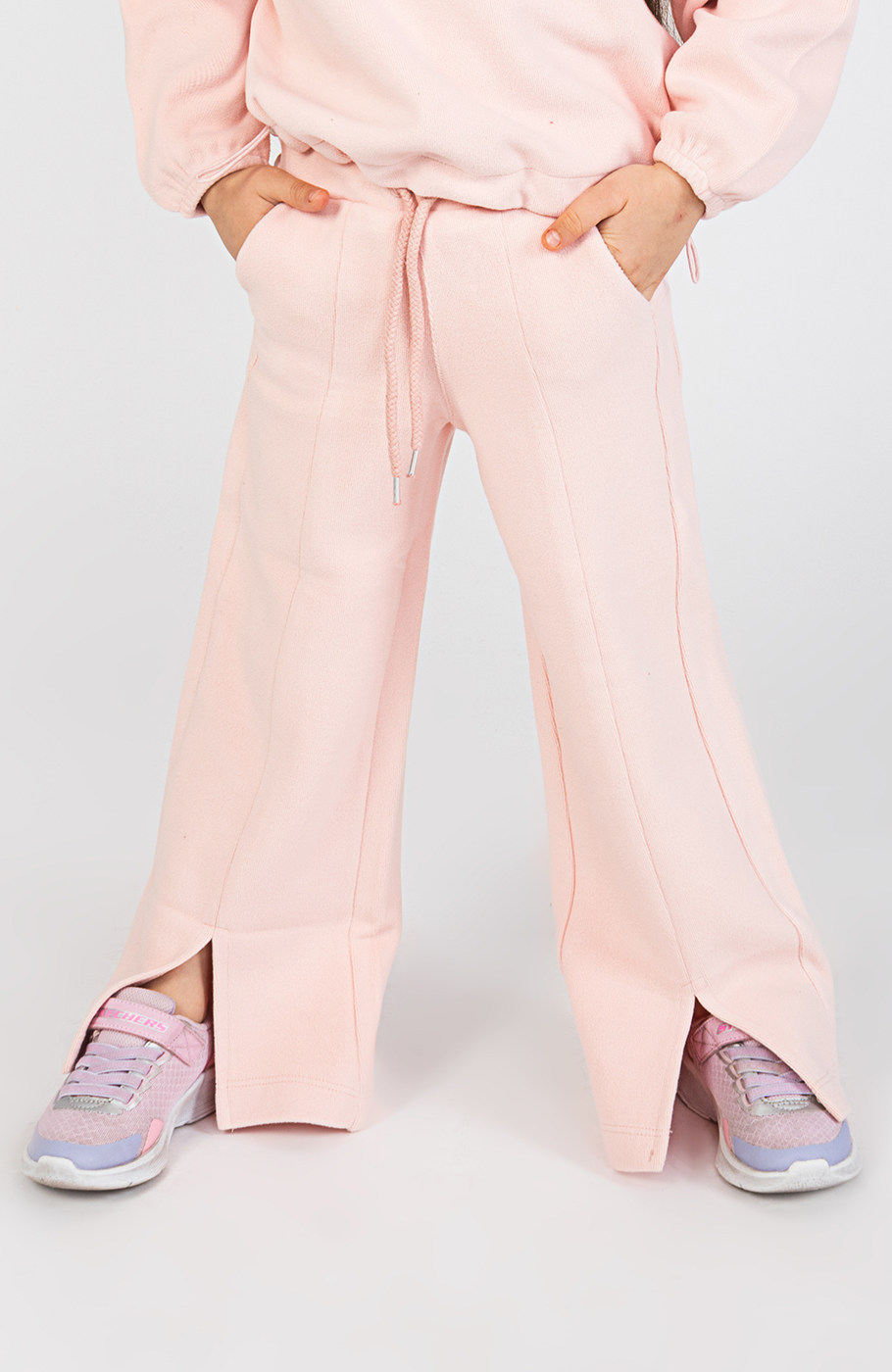 شلوار پلار بوت کات چاک دار (ست با کد 10300)