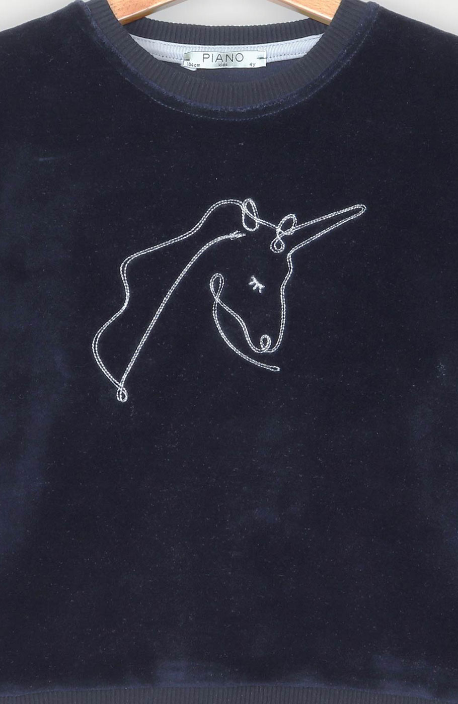 بلوز مخمل آستین پیلی دار