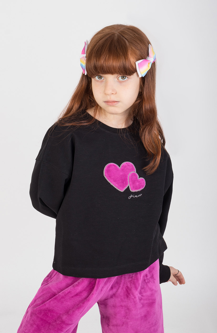 بلوز نیم تنه دورس لایکرا اسلپ (ست با 10281-10282)