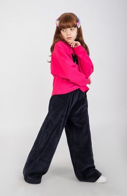 بلوز نیم تنه دورس لایکرا اسلپ (ست با 10281-10282)