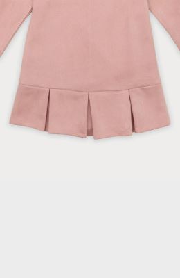 پیراهن سوییت آستین بلند یقه خز دار