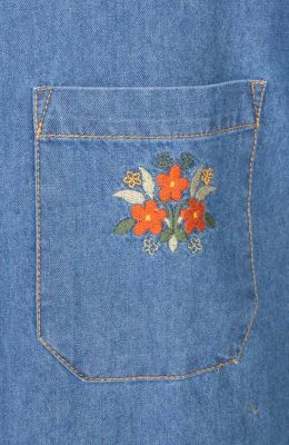 شومیز جین آستین بلند