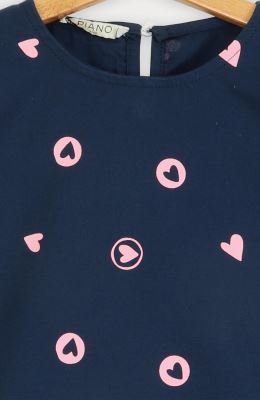 بلوز آکسفورد آستین پیلی دار