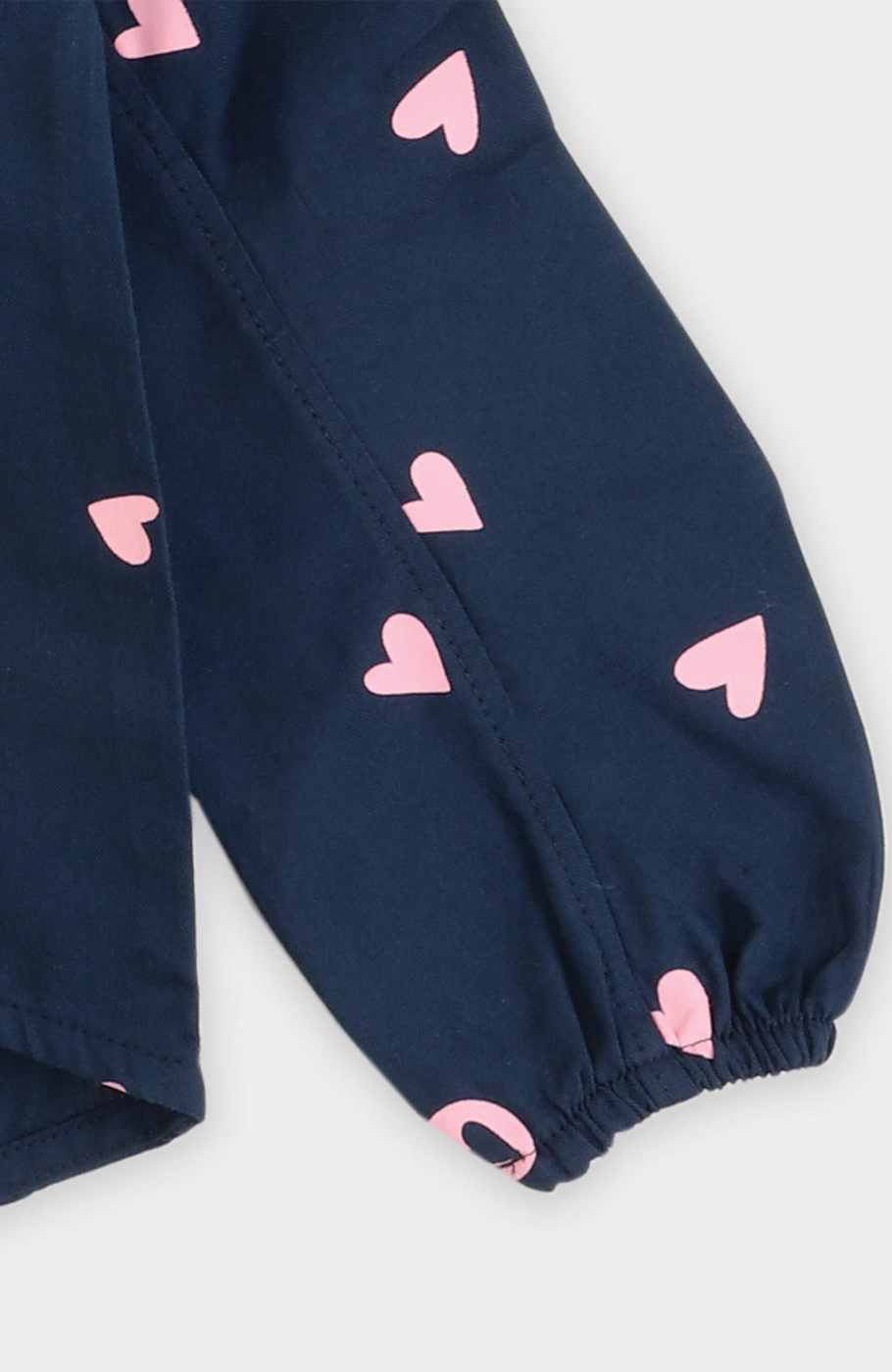 بلوز آکسفورد آستین پیلی دار