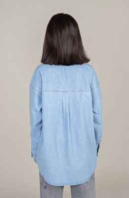 شومیز جین آستین بلند