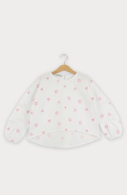 بلوز آکسفورد آستین پیلی دار