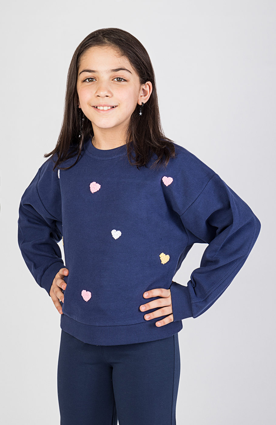 بلوز سلانیک آستین برش دار 