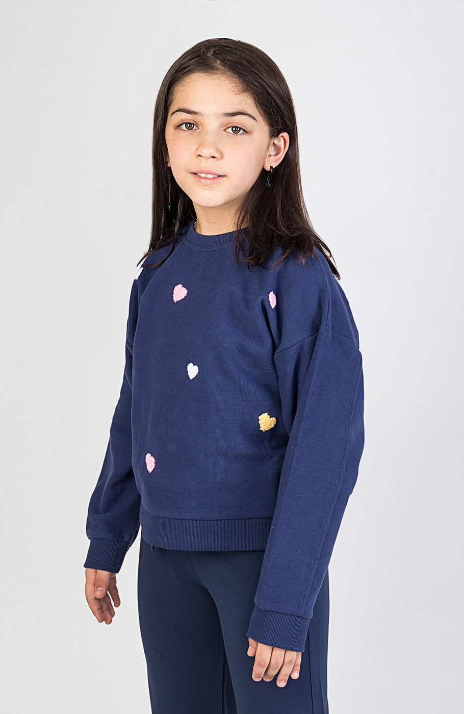 بلوز سلانیک آستین برش دار 