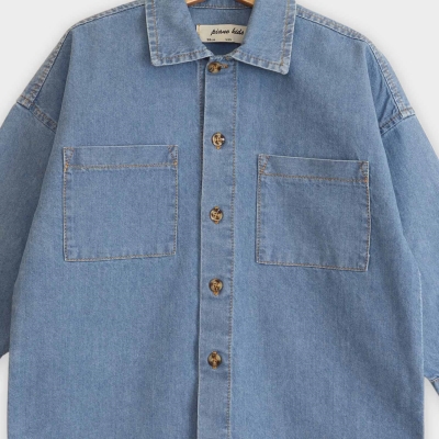 شومیز جین آستین بلند