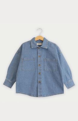 شومیز جین آستین بلند