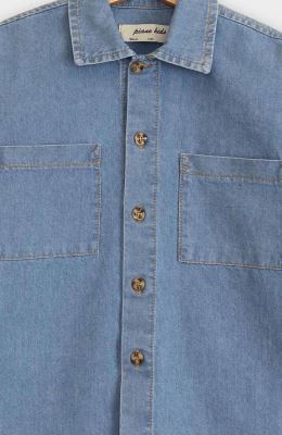 شومیز جین آستین بلند