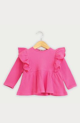 تونیک آستین بلند و لگ پنبه لایکرا سوزن خالی