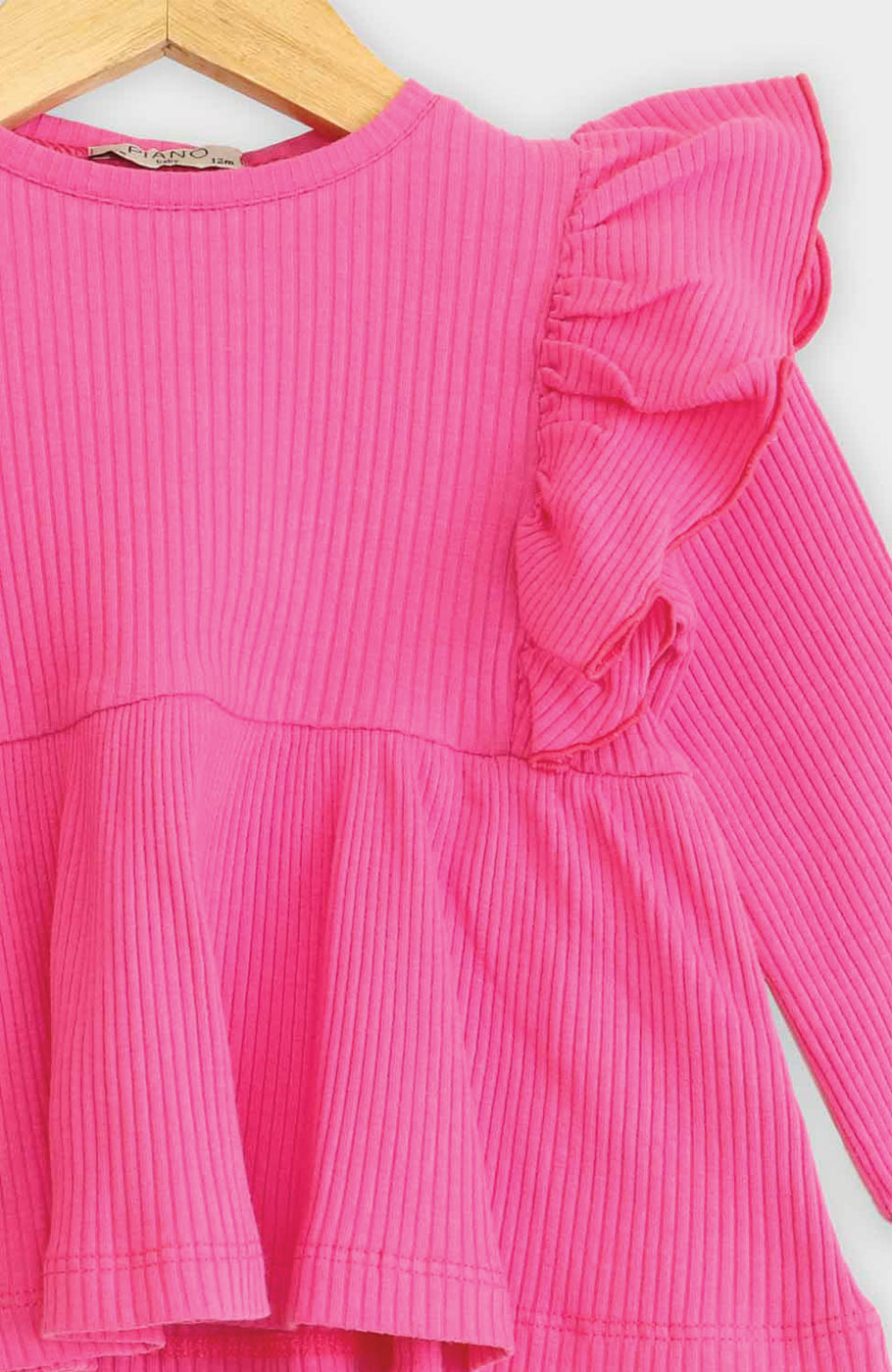 تونیک آستین بلند و لگ پنبه لایکرا سوزن خالی