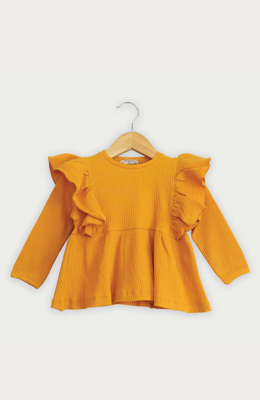 تونیک آستین بلند و لگ پنبه لایکرا سوزن خالی