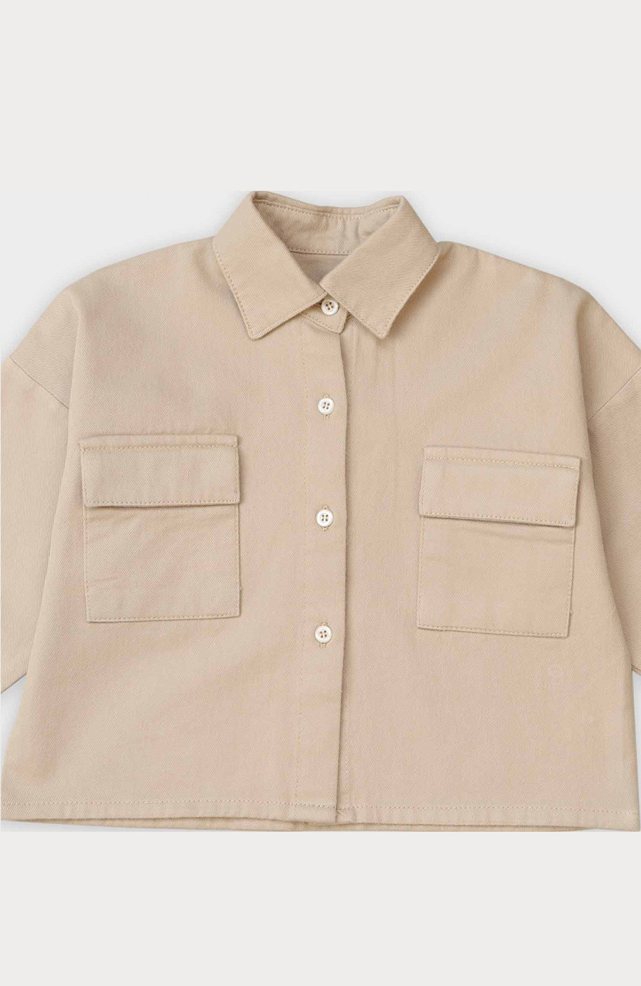 شومیز کتان کج راه آستین بلند