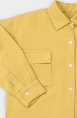 شومیز کتان کج راه آستین بلند