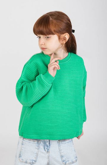 بلوز ژاکارد دمپا گت دار