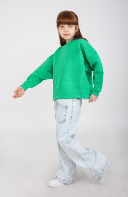 بلوز ژاکارد دمپا گت دار 