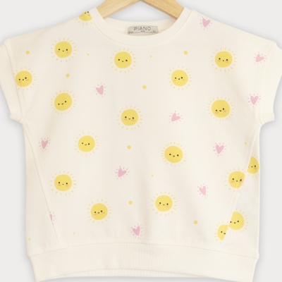 تیشرت دورس دو نخ تمام چاپ